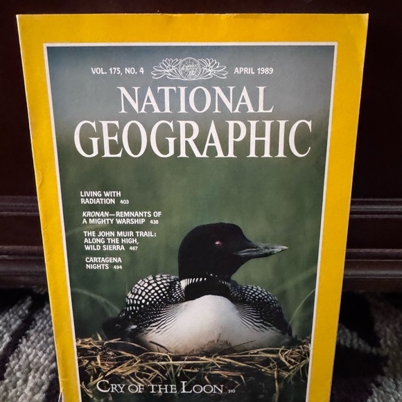 National Geographic Complete 1989 Issues with Maps - Picture 5 of 13